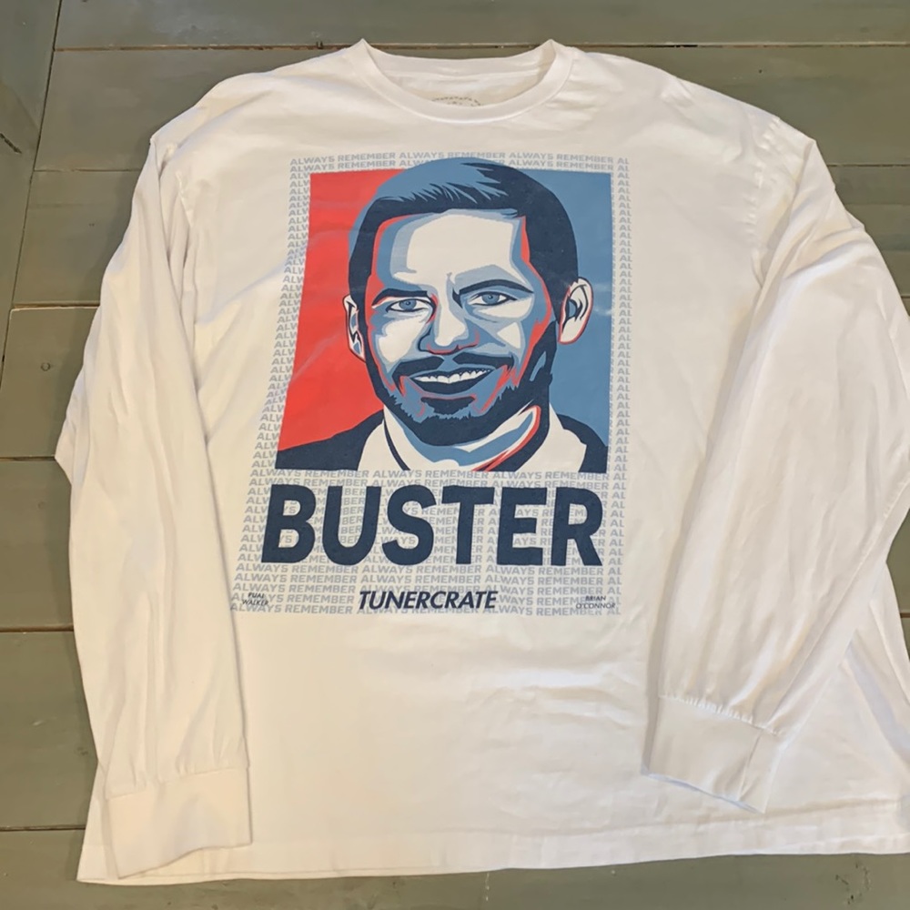 Memorial tee for Paul Walker